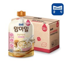 매일유업 맘마밀 이유식 가리비와두부참치 100g, 20세트 - 맘마밀가리비