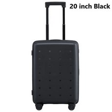 샤오미 캐리어 20인치 24인치 TSA 잠금, 20inch Black