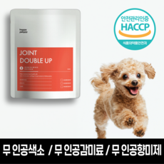 해피펫피 강아지 눈 관절 케어 영양제 트릿 면역력 노견 애견 간식 120g, 뼈/관절강화, 1팩, MSM