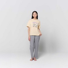 애니바디 공용 면 9부팬츠-잔체크 ANLB24311뉴코아울산성남
