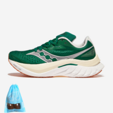 [saucony] 써코니 런닝화 운동화 엔돌핀 스피드 4 W 여성 VERDANT/WHITE S10940-136 + 신발파우치