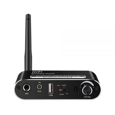 블루투스 호환 5.1 디지털 아날로그 오디오 DAC 컨버터 어댑터 광 동축 3.5mm AUX 잭 RCA L/R 리시버, 없음, 1개