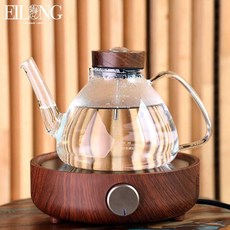 세라믹 스토브 브라운 하이라이트 전기 소형 캠핑용, 일룡철반 1250ml