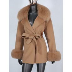 여우털커프스천연