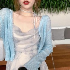 아기여름펀칭니트
