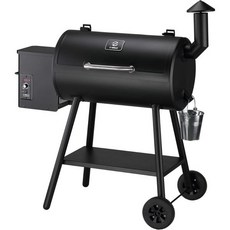 ZGRILLS 펠릿 스모커 그릴 PID 컨트롤 레인 커버 야외 BBQ용 조리장 700제곱미터 ZPG7002BPro, ZPG-550B2