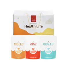 아이레 프리미엄 친환경 생활 3종 세트 (리필), 3kg, 1세트