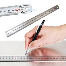 신와 직자 무광 스텐 30cm S-0300S, 1개