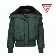 [엔터식스]게스 20. F/W 페이크퍼 와이드카라 숏다운YK4W5872