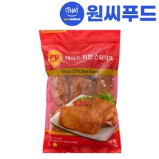 원씨푸드 CP 텍사스 치킨 스테이크 1kg, 1개