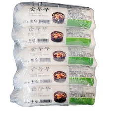 자연촌 보냉백포장 자연촌 순두부 2kg, 400g, 5개