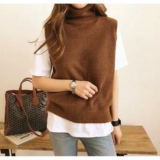 여성겨울 목티 베스트 조끼 뽀글이 터틀넥 목폴라, 상세 페이지 참고