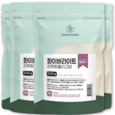 서우 유산균 먹이 화이버라이트 프락토올리고당 분말, 4개, 500g