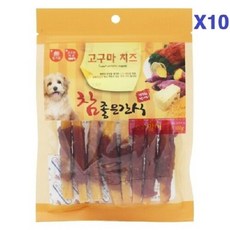 [오너클랜] 참좋은간식 10개묶음 고구마치즈오리말이 100g, 1