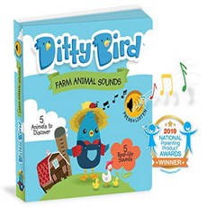 Ditty Bird Educational Interactive Farm Animal Sounds and Musical Rhyme Book for Babies. Noisy Farm, 1