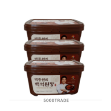 백종원 백석된장 만능 된장 1kg 2+1(총 3kg)