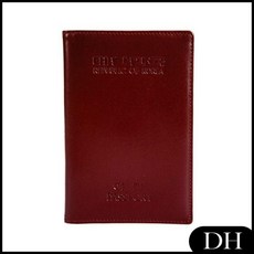 DH 여권지갑(신형) 와인 여권집 여권가방 여권케이스 스타벅스 여권파우치