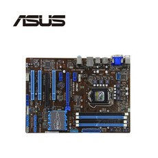 ASUS P8B75 V 컴퓨터 마더 보드 LGA 1155 DDR3 인텔 B75 P8B75 데스크탑 메인 보드 SATA II PCI E X16 사용|마더보드|, 1개, 단일, 단일