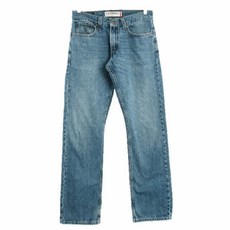 리바이스514 블루 데님 스트레이트진 공용 M 4895