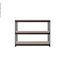 스피드랙 3단 1500 x 600 x 1200 mm 3단 무볼트 조립식 철제 선반 앵글 펜트리 렉 베란다
