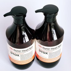 바이오디톡 오땅드로향 약산성 미용실 프로페셔널 대용량 스칼프 샴푸, 1000ml, 2개