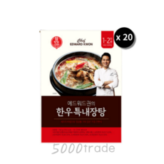 에드워드권 한우 특내장탕 애드워드권 700g x 20팩(14kg), 에드워드권 한우 특내장탕 700g 20개, 20개