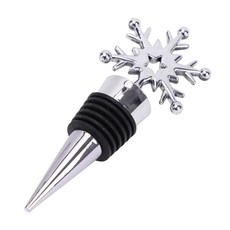 레드 와인 코르크 샴페인 선물 보존 밀봉 포도 병 세이버 실러, 1.snowflake, 1개