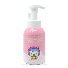 온가족용 뽀로로 패티 핸드워시 퓨어 플러스 달콤복숭아향, 1개, 300ml