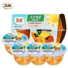 Dole 돌 후룻볼 트로피칼(4개입) x 2팩/간편과일, 904g, 2개