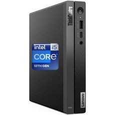 레노버 씽크센터 50q 4세대 비즈니스 미니 데스크톱 13세대 인텔 코어 i513420H 32GB RAM 1TB PCIe SSD 디스플레이 포트 RJ45 HDMI Wi, 32GB RAM | 1TB SSD