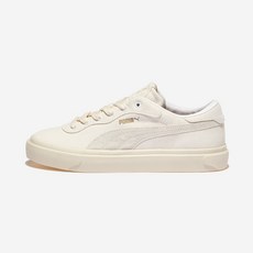 [ABC마트 신구로NC점] 푸마카프리 로얄 스웨이드_PKI39375204_Warm White-Frosted Ivory-PUMA Gold_남녀공용