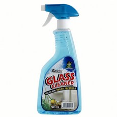 크리스탈 클리너 600ml 유리 세정 표면 광택 비누 거품 세정력 사용법 환경 무해 성분