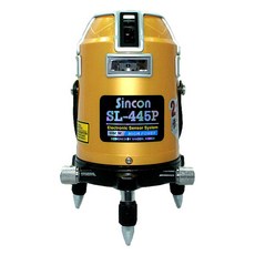 신콘 SL-445P 레이저레벨 (전자센서방식) (수직4+수평4+천장+바닥),