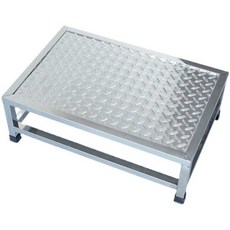 안전발판 높이 보호용품 스테인레스 발판 스텐 바닥 철제, 미끄럼방지판 60X40 높이10, 60X40 높이10, 1개