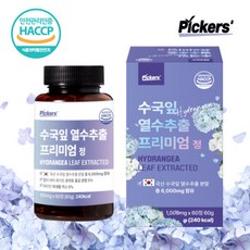 수국잎추출물분말