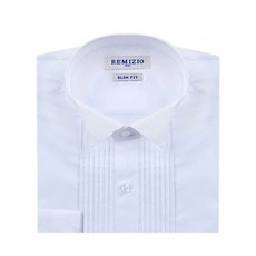 턱시도용 염미복 화이트 긴팔셔츠_S1132