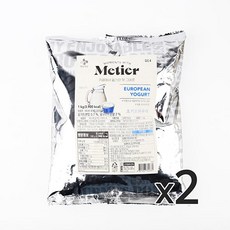 CJ제일제당 메티에 요거트파우더 스무디, 1kg, 2개입, 1개
