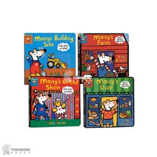 (영어원서) Maisy 팝아웃 놀이판 보드북 4종 세트