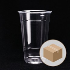 PET 92파이 투명 아이스컵 14oz 1000개 1박스, 1개, 1000개입