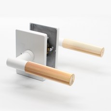 사각방문손잡이