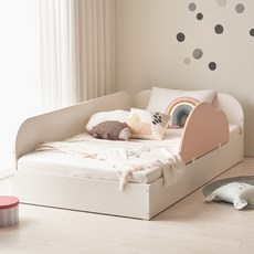 [꿈꾸는요셉]앙팡 어린이 침대+구름가드 EFBE3, 크림