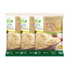 늘품 햇 껍질벗긴 들깨가루, 3개, 1kg
