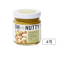 오넛티 피스타치오버터 오리지널 80g x 4개 세트
