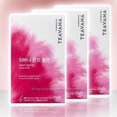 스타벅스 티바나 민트 블렌드 티백 teavana, 1.5g, 12개입, 3박스