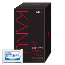 카누 미니 마일드로스트 아메리카노 150T + 물티슈, 150개입