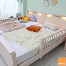 리퍼 피아제 핑크 우빈이 B형 슈퍼싱글 침대프레임 원목 침대