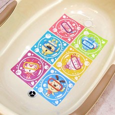 Sticker series 카페액자 욕조노슬립 옵션확인 물속친구들 분홍꽃 소라조개 사중 선택 하나 + 9077쇼털, 응●물속친구들32112