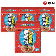 농심 배홍동 쫄쫄면 129g x 16봉