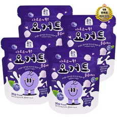 라이브 홈앤키즈 사르르쏙 요거트 20g, 8개, 블루베리맛