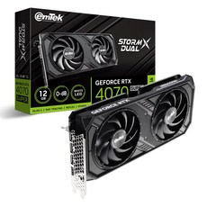 이엠텍 지포스 RTX 4070 SUPER STORM X Dual D6X 12GB